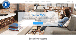 Desktop Screenshot of fivealarmsecurity.com